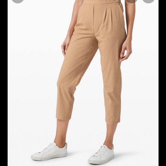lululemon athletica Pants - Lululemon Your True Trouser Beechwood size 4 NWT